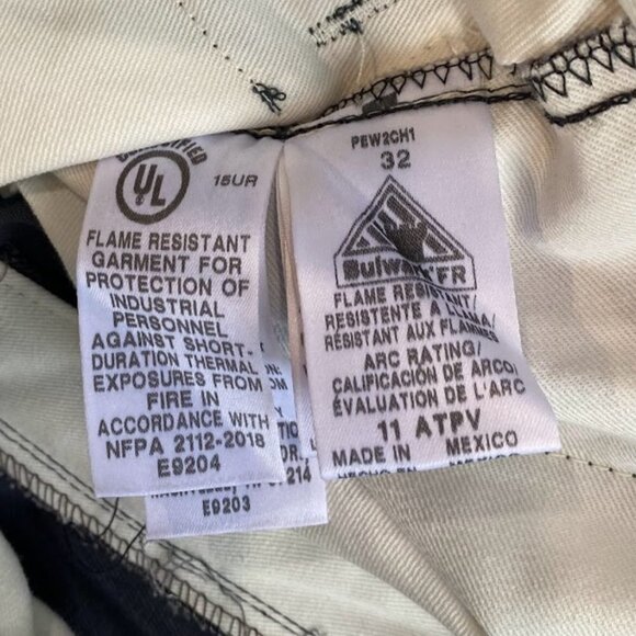 Bulwark Men's Flame Resistant 9 Oz Twill Cotton Work Pant, 32Wx34L - Picture 6 of 7